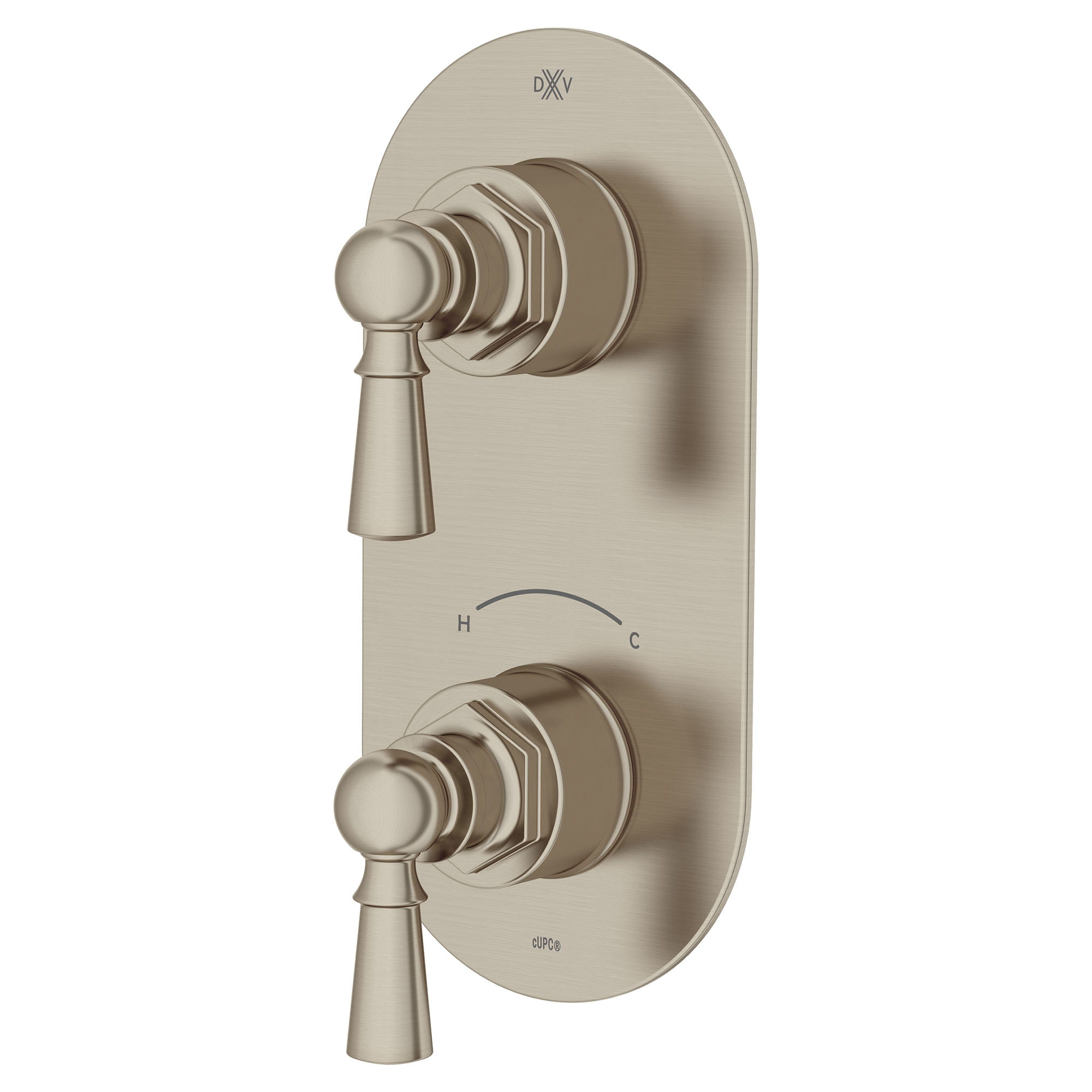 Oak Hill 2-Handle Thermostatic Valve Trim Only with Lever Handles